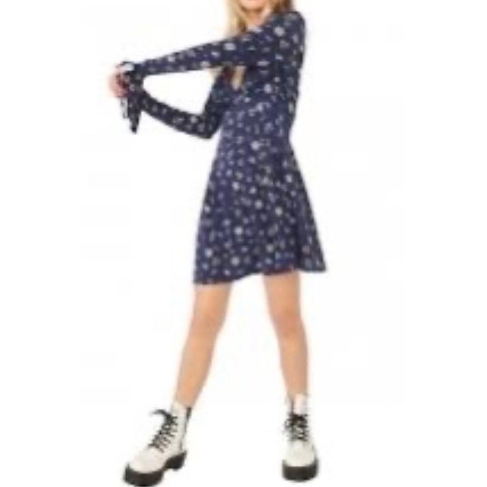 Free People LACE MINI DRESS